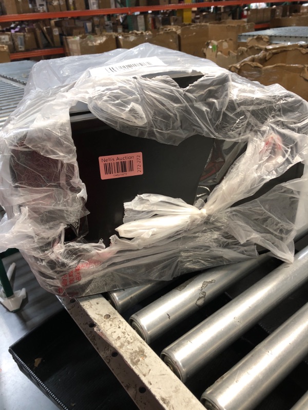 Photo 1 of ***(MAJOR DAMAGE/ SEE NOTES)***EKO Madison Matte Black 50 Liter/13.2 Gallon Step Trash Can with Inner Liner - Fingerprint Resistant Finish