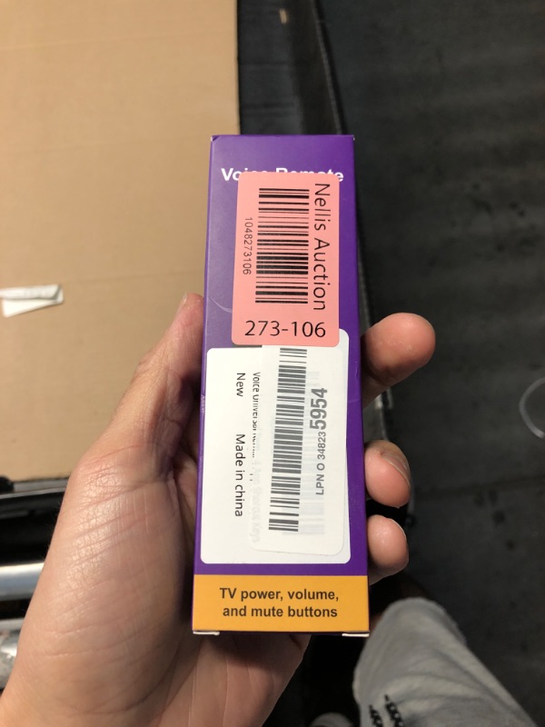 Photo 1 of Voice Universal Remote Control, for Roku Stick Remote Replacement, for Roku Streaming Players, Steaming Sticks, Audio and TVs, with 4 App Shorcut Keys