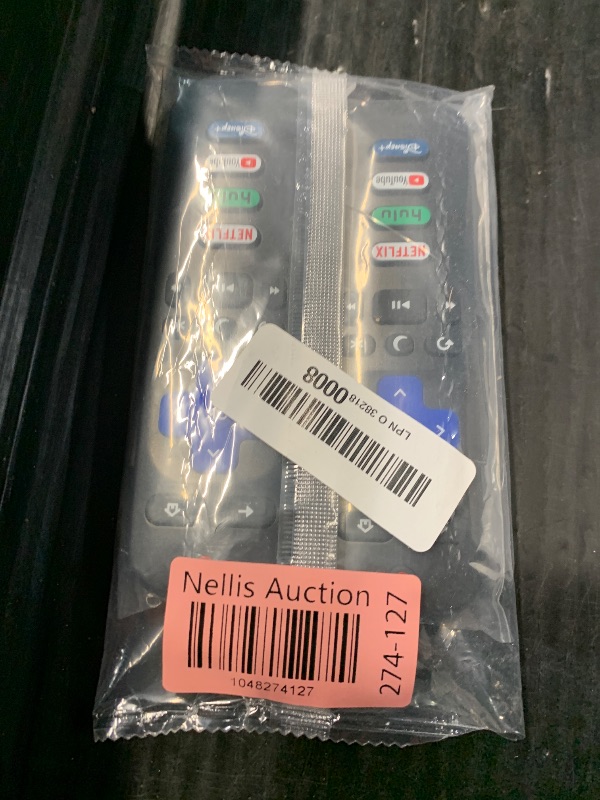 Photo 1 of (Pack of 2) Replacement-Remote-Control for Roku-TV,Compatible for TCL Roku/Hisense Roku/Onn Roku/Philips Roku Smart TVs(Not for Roku Stick and Box)