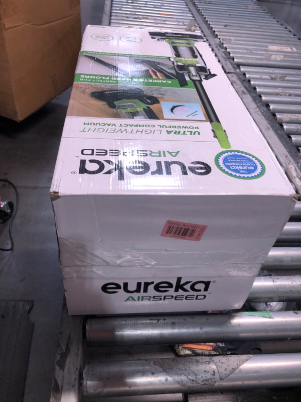 Photo 1 of (USED/FAIR) (MISSING ACCESSORIES) Eureka Airspeed Ultra-Lightweight Compact Bagless Upright Vacuum Cleaner, NEU10AE4, Green