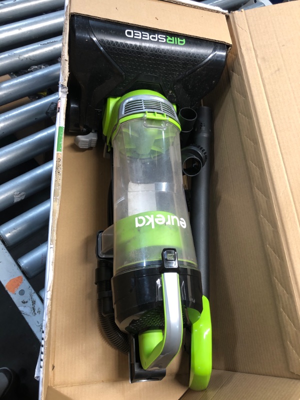 Photo 1 of (USED/FAIR) (MISSING ACCESSORIES) Eureka Airspeed Ultra-Lightweight Compact Bagless Upright Vacuum Cleaner, NEU10AE4, Green
