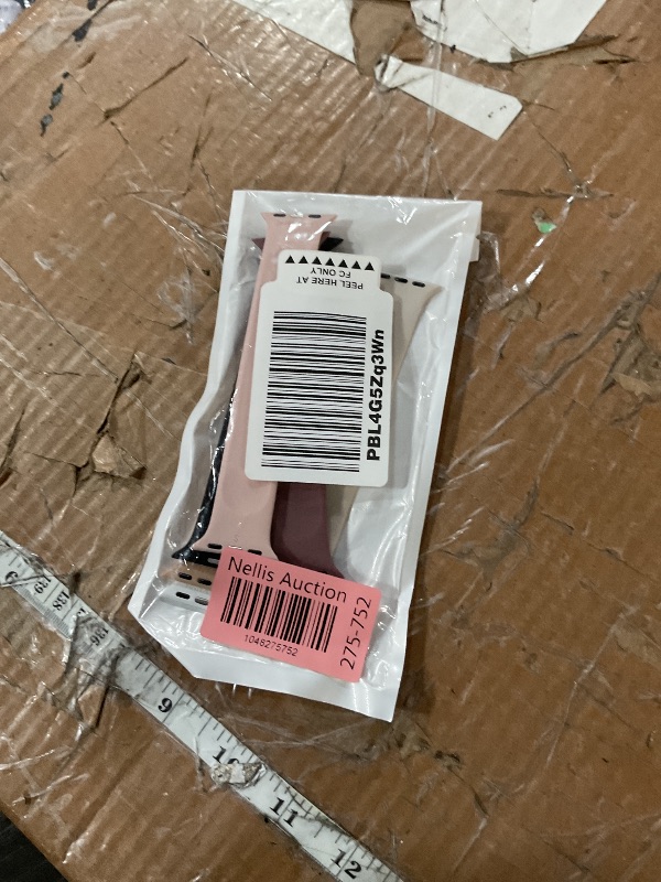 Photo 1 of (PARTIAL SET) 6 Pack Silicone Solo Loop Bands Compatible with Watch Band 40mm 38mm 41mm 44mm 45mm 46mm 42mm 49mm, Soft Stretchy Strap Sport Replacement Wristband for iWatch Series 10 9 8 7 6 SE 5 Ultra 4 3 2 1