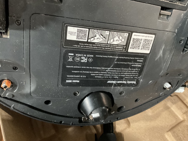 Photo 1 of *** PARTS ONLY *** Robot Vacuum and Mop, Mapping Robotic Vacuums Cleaner with LiDAR Navigation Smart & Strong Suction, WiFi/App/Alexa/Voice Control, Obstacle Avoidance, for Home, Wood/Hard Floors, Pet Hair -Grey