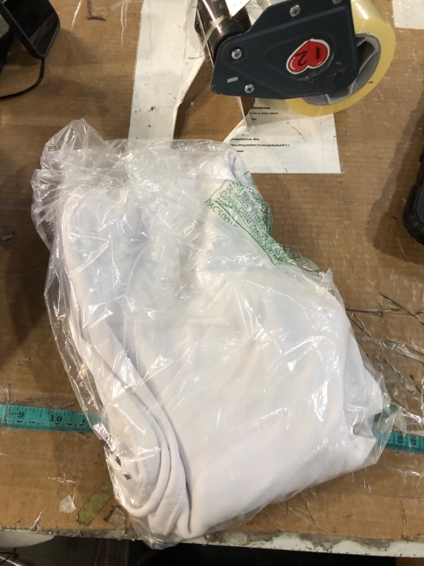 Photo 1 of (USED/FAIR) (BAGGED) CHAMPRO Boys' Youth MVP Open Bottom Relaxed Fit Baseball Pants, White, Small