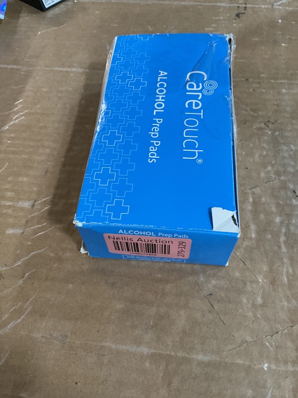 Photo 1 of Care Touch Alcohol Wipes Individually Wrapped - Prep Pads with 70% Isopropyl Alcohol, Great for Home, Medical & First Aid Kits Sterilized, Antiseptic 2-Ply Swabs 400 Count
