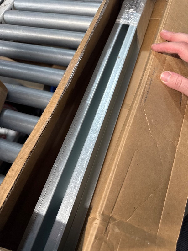 Photo 1 of (USED/FAIR) 1 Set of 16FT Garage Door Strut Support Brace,16' Reinforcement Steel Hurricane Strut Beams,Heavy Duty,20# Thick Steel,Screws Included
