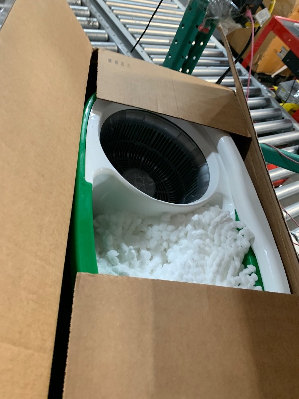Photo 1 of ***(HEAVILY USED/ MINOR DAMAGE/ UNKNOWN IF MISSING PARTS)***Libman Tornado Spin Mop System | Mop and Bucket with Wringer Set |Mops for Floor Cleaning | 1 Mop Head Included