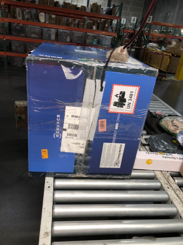 Photo 1 of ***NOT FUNCTIONAL - PARTS ONLY - SEE COMMENTS***
ECOVACS DEEBOT T10 OMNI Robot Vacuum and Mop Combo, Auto Self-Emptying, Auto Mop Cleaning, Hot Air Drying, 5000Pa Suction, OZMO TURBO Deep Mopping with Precision Mapping and Obstacle Avoidance, White