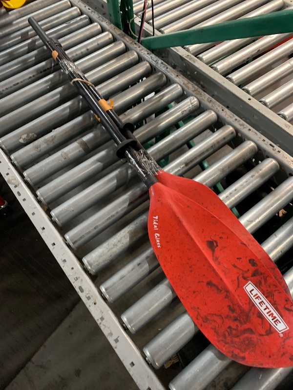 Photo 1 of (used)(incomplete) ADJUSTABLE LIFETIME KAYAK PADDLE
