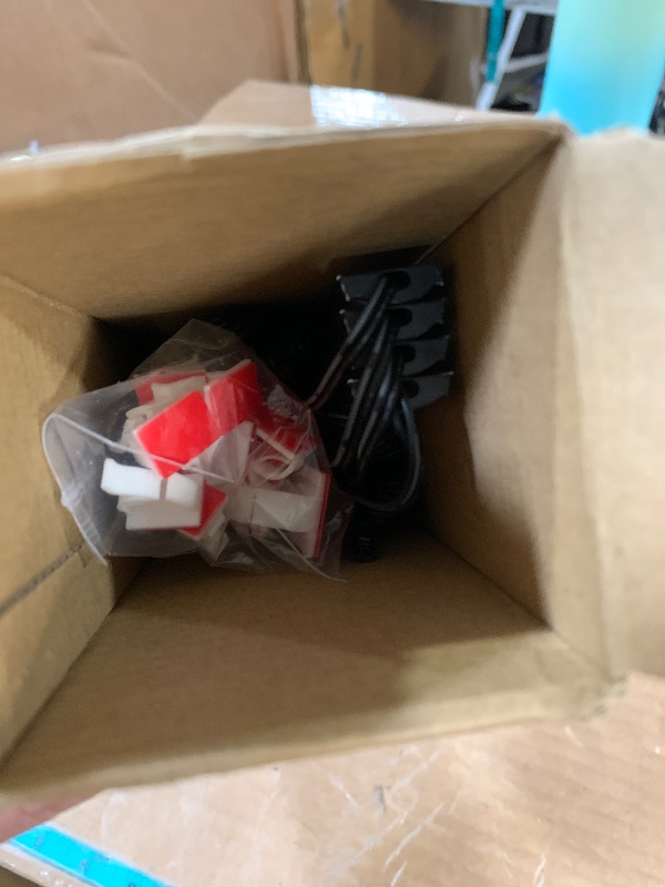 Photo 1 of JUSJUBR Display Cabinet Lights, LED Shelf Lighting with Memory Function, 4x12 Inch Black Display Case LED Lighting, LED Lights for Display Case, Cold White 6000K, Ultra-Thin, Dimmable