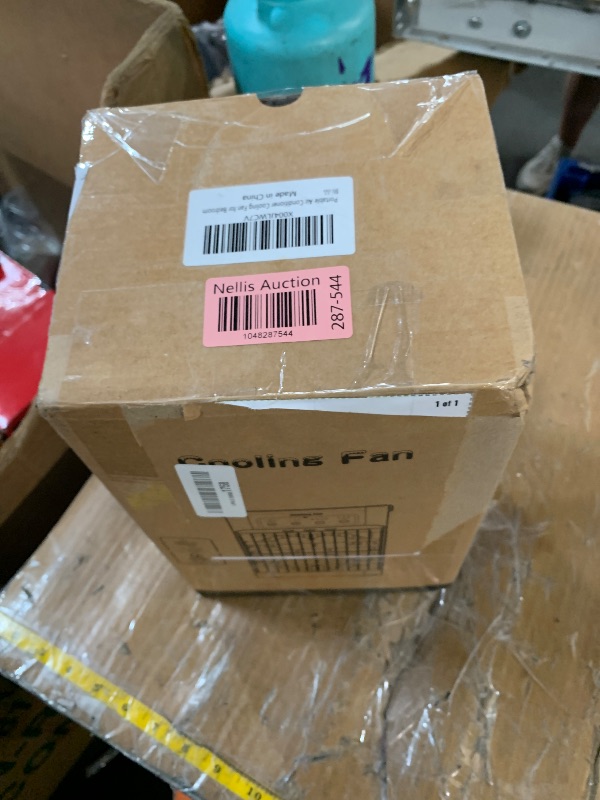Photo 1 of (missing power cable) Portable Air Conditioners for Bedroom, Dual Motor Evaporative Air Cooler with 3 Speeds & 3 Mist, 7 Color Night Light Cooling Fan