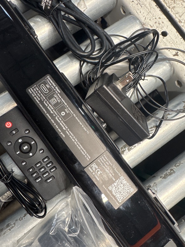 Photo 1 of (POWER TESTED) (USED/FAIR) (UNABLE TO TEST TOTAL FUNCTIONALITY) Fansbe Direct Sound Bar Speakers Bluetooth Wireless, TV Speakers Sound Bar Subwoofer