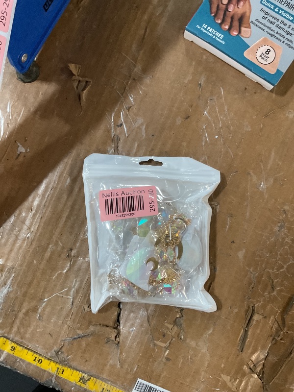 Photo 1 of 6Pieces Colorful Crystals Suncatcher Hanging for Window Crystal Ball Prism Rainbow Maker Pendants for Garden Christmas Tree Wedding Party Patio Backyard Car Home Indoor Outdoor Decoration