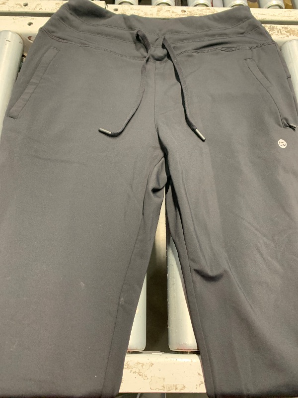 Photo 1 of (used)  Gradual Women's Fleece Lined Joggers High Waisted Water Resistant (Black, M)
