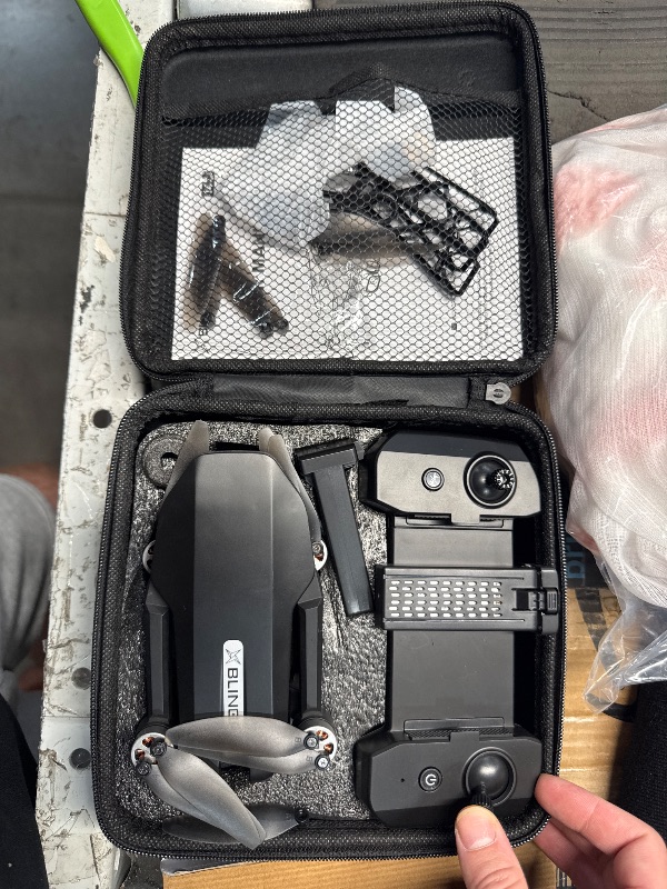 Photo 1 of (PARTS) (NOT FUNCTIONAL) GPS Drone with Camera for Adults, 2K HD FPV Drones with Auto Return, Follow Me, Circle Fly, Waypoint Fly, Stable Hover, Brushless Motor, Foldable 5G Transmission Remote Control Quadcopter