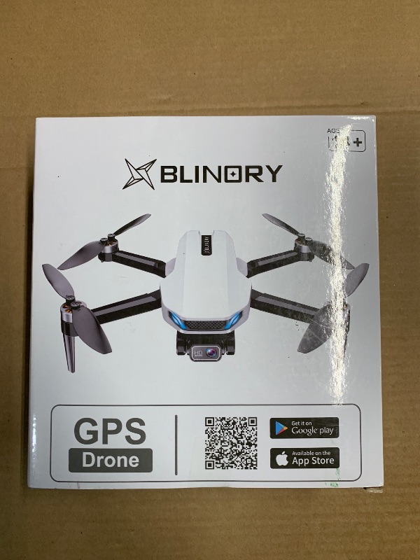 Photo 1 of (PARTS) (NOT FUNCTIONAL) GPS Drone with Camera for Adults, 2K HD FPV Drones with Auto Return, Follow Me, Circle Fly, Waypoint Fly, Stable Hover, Brushless Motor, Foldable 5G Transmission Remote Control Quadcopter