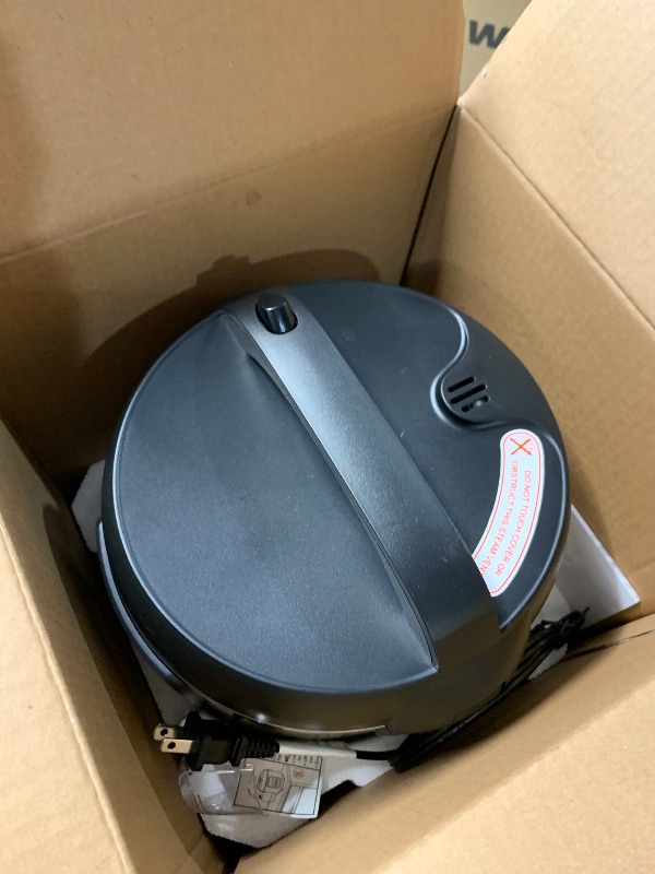 Photo 1 of COMFEE' Compact Rice Cooker, 6-in-1 Stainless Steel Multi Cooker, Slow Cooker, Steamer, Saute, and Warmer, 2 QT, 8 Cups Cooked(4 Cups Uncooked), Brown Rice, Quinoa and Oatmeal, 6 One-Touch Programs