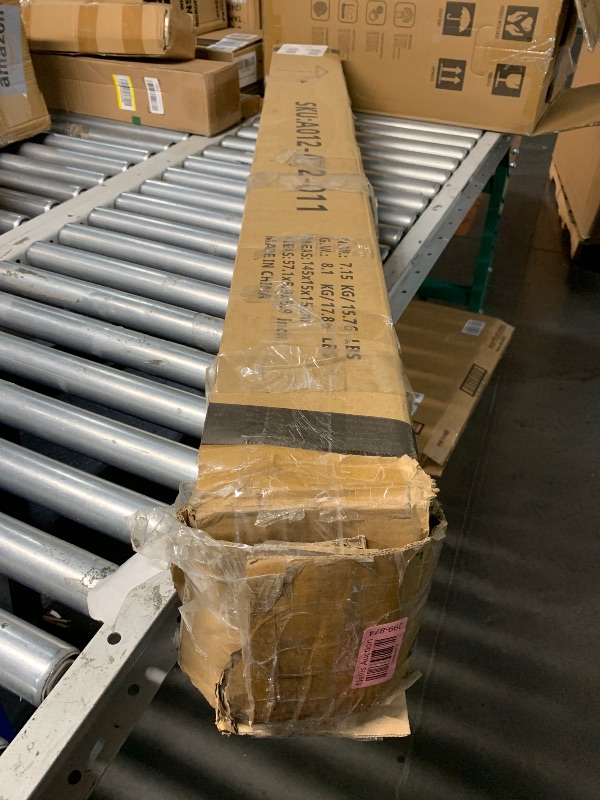 Photo 1 of ********MISSING MAIL POLE/IS ALSO MAROON, NOT BLACK***************
JEAREY 11' Patio Umbrellas Outdoor Table Market Umbrella w/Crank, 8 Sturdy Ribs, UV Protection Waterproof Sunproof(Black)