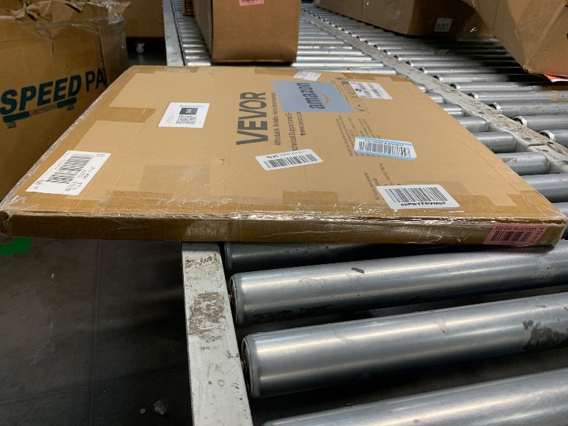 Photo 1 of VEVOR RV Screen Door Protector, Adjusts from 22 to 31.5 inch, Adjustable Door Grille, Easy to Install, Reinforced Breathable Honeycomb Holes, Iron Camper RV Entry Protector for Pet Protection, Black