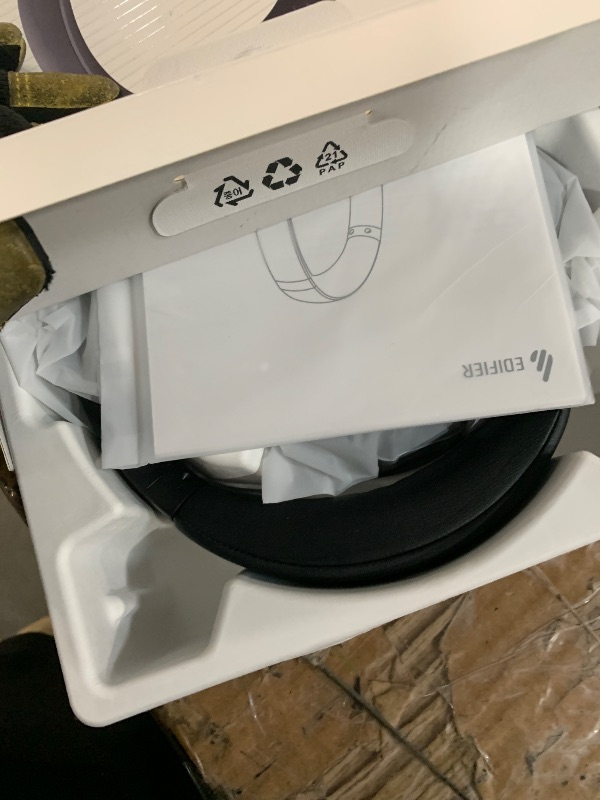 Photo 1 of ***(PARTS ONLY/ NON FUNCTIONAL)***Edifier H9 Hybrid Active Noise Cancelling Headphones Bluetooth 5.4, Over Ear Headphones Wireless with 75H Playtime, Hi-Res Audio, Spatial Audio, Multipoint Connection, Clear Calls, Foldable - Black