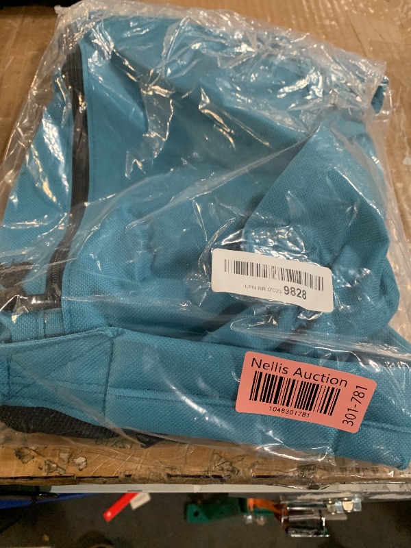 Photo 1 of ***(HEAVILY USED/ WORN SPOTS)***Trail maker Classic 17 Inch Backpack with Adjustable Padded Shoulder Straps (Light Blue)