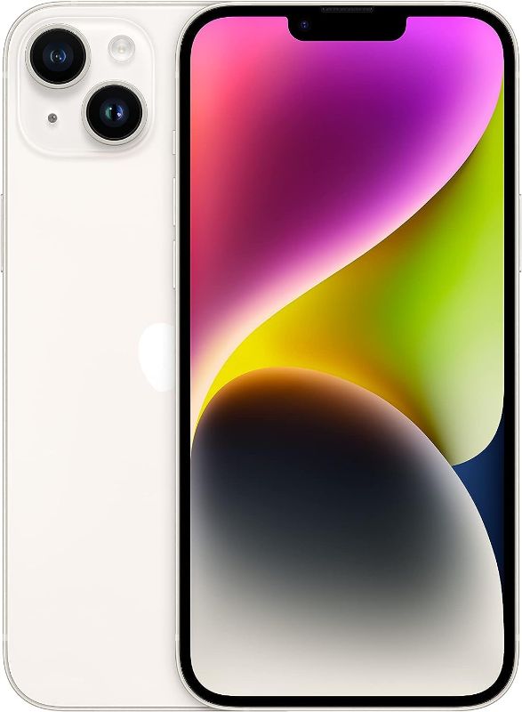Photo 1 of **PARTS ONLY**
Apple iPhone 14 Plus, 128GB, Starlight for Unlocked (Renewed Premium)