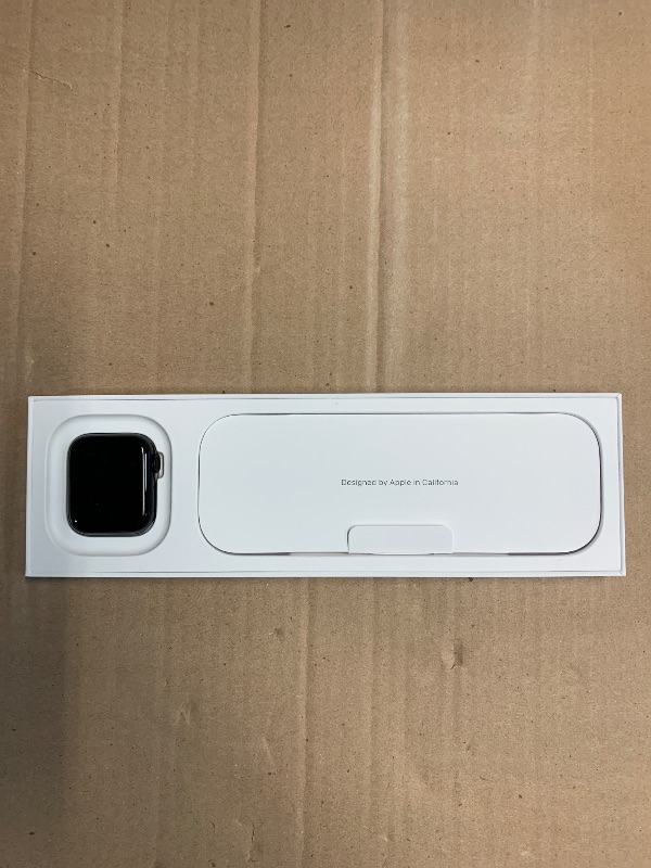 Photo 1 of (locked)(may need to contact apple support) Apple Watch SE (2nd Gen) [GPS 40mm] Smartwatch with Midnight Aluminum Case with Ink Sport Loop One Size. Fitness and Sleep Trackers