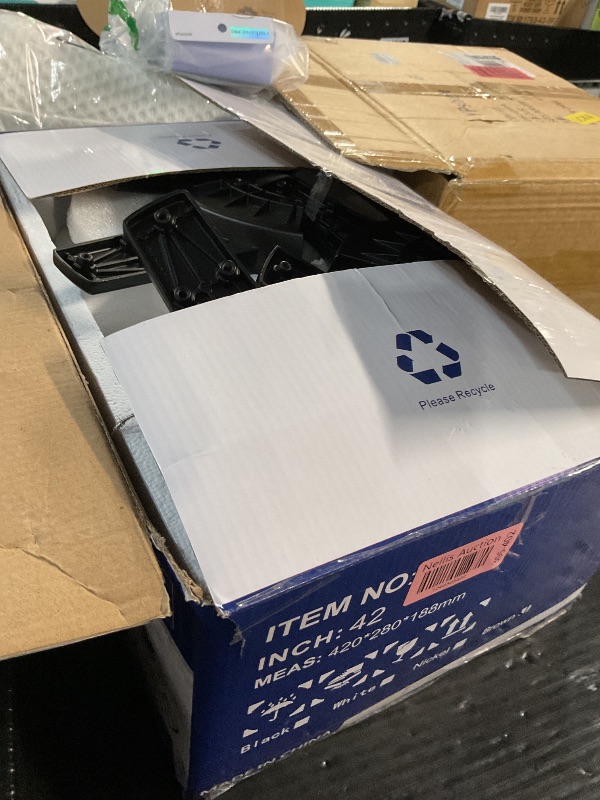 Photo 1 of JSAITEE Ceiling Fans with Lights, 42 Inch Low Profile Ceiling Fan with Light and Remote Control, Flush Mount, DC Reversible Motor, Noiseless, Brown 6 Speeds Ceiling Fan for Bedroom