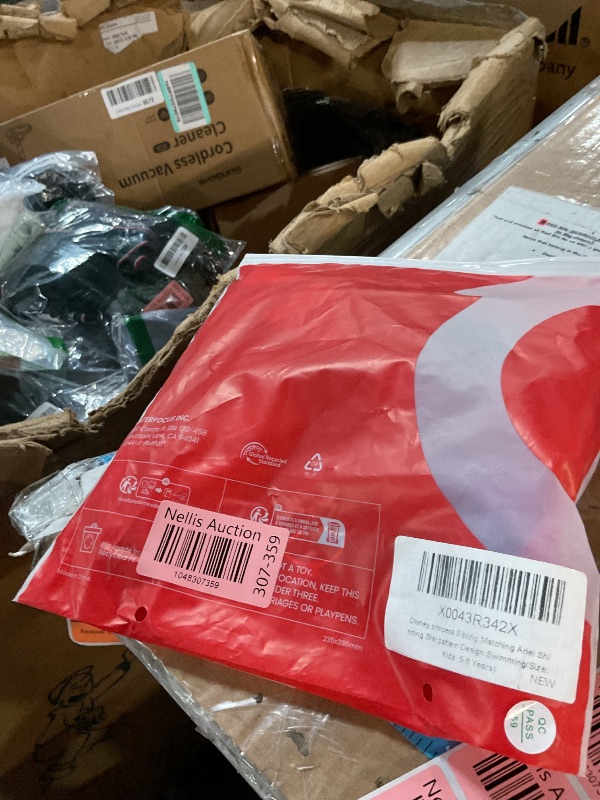 Photo 1 of Disney Princess Ariel Girl's Swimsuit Ruffle Summer Pool Beach Sport Bathing Suits Blue 5-6 Years