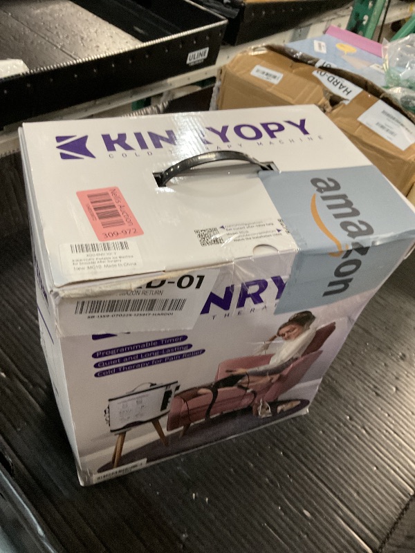 Photo 1 of (PARTS) (NOT FUNCTIONAL)  Cold Therapy Machine with Programmable Timer, Portable Ice Machine for Shoulder After Surgery, Shoulder Replacement Recovery System, Cryotherapy Pain Relief w/Compression Pad