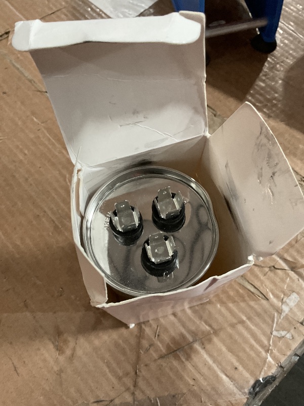 Photo 1 of [Upgraded 2025] Canamax 40+10 uf/MFD 50/60 Hz 370-440 VAC Round Start Capacitor - Compatible with AC Motor Run or Fan Start and Cool or Heat Pump Air Conditioner - C34010 C34010R 12246 100335-50