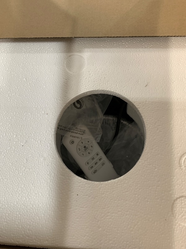 Photo 1 of Fanbulous 42 Inch Waterproof Outdoor Ceiling Fan with Lights and Remote,IP65 Hanging Gazebo Fan with 3CCT 6-Speed DC Motor,Black Wet Rated Plug in Ceiling Fan with Cord for Patios Porch Pergola