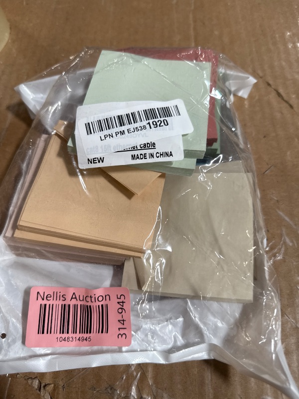 Photo 1 of (16 Pack) Pop Up Sticky Notes 3x3 in Accordion Stickies Super Sticking Power Memo Pads Vintage Colors