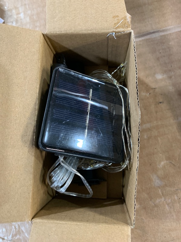 Photo 1 of VOOKRY Solar Fairy String Lights for Outside, 10 Strands 200 LEDs Solar Powered Waterfall Lights Outdoor Waterproof, 8 Modes Watering Can Lights for Patio Yard Garden Tree Decorations(Warm White)