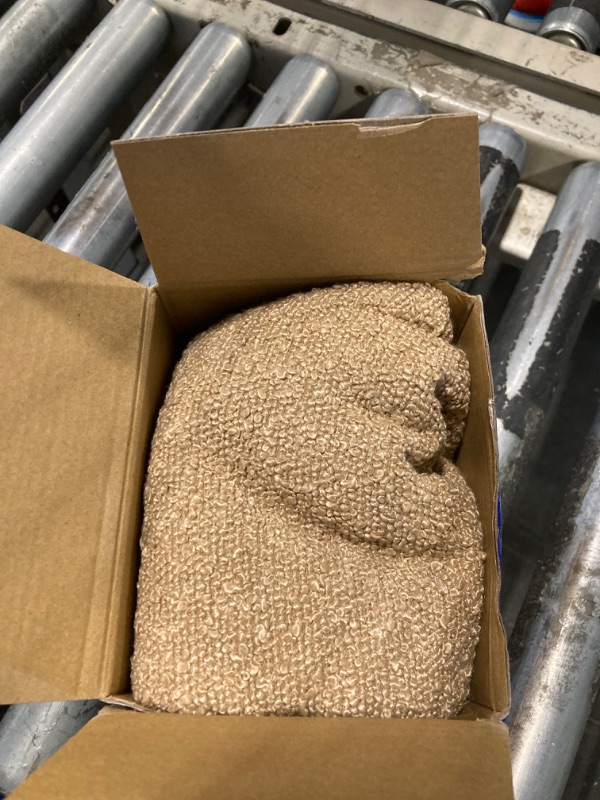 Photo 1 of *********JUST VONE PILLOW COVER***MIULEE 20x20 Inch Decorative Pillow Covers for Couch Bed Textured Boucle Neutral Throw Pillows Khaki Accent Solid Cushion Pillowcase Cozy Soft Sofa Livingroom Home Decor