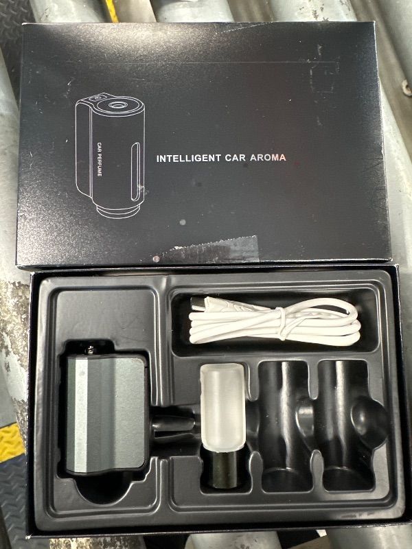 Photo 1 of **MISSING 2 OILS** Car Air Freshener Diffuser, Smart Car Air Freshener, Car Diffuser Air Freshener with Three Adjustable Modes, Aromatizante Para Carro with 3pcs Essential Oil, Car Fresheners Long Lasting