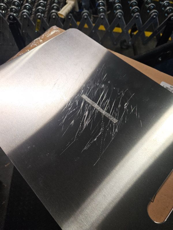 Photo 1 of 100% Pure Titanium Cutting Board - 15x11 Inch Non-Slip Kitchen Chopping Board, Dishwasher Safe, Scratch Resistant, Easy to Clean, Durable & Hygienic