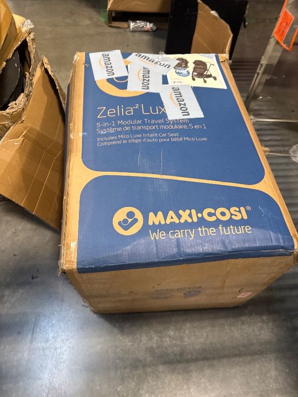 Photo 1 of [only one item] Maxi-Cosi Zelia™ Luxe 5-in-1 Modular Travel System in New Hope Black