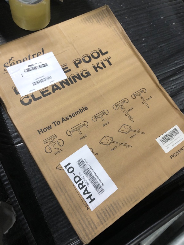 Photo 1 of ** RETAIL PRICE $15.99** 
Pool Brush Head with Round Ends, 12.5'' High-Efficiency Pool Brush for Cleaning Pool Walls?Floors Steps & Small Stains in Corners?Premium Nylon Bristles Pool Brush with EZ Clip (Blue)  ** SIMILAR ITEM**  
