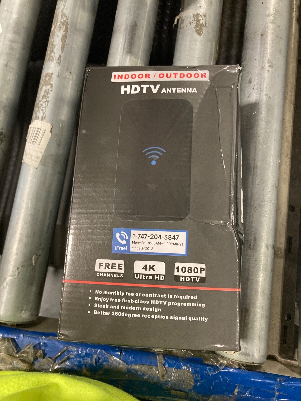 Photo 1 of 2025 Upgraded TV Antenna Indoor, Strong Signal Digital Antenna for Smart TV Indoor, HDTV Antenna for Local Channels with Amplifier, Outdoor Antenna Support 8K 4K 1080p All TVs -38FT Coax Cable