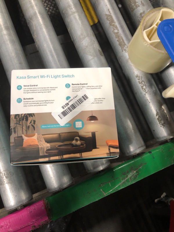 View 2 of Kasa Smart Switch 2-Gang HS200-2, Single Pole,Neutral Wire Required, 2.4GHz Wi-Fi Light Switch Compatible with Alexa and Google Home, UL Certified, No Hub Required, White