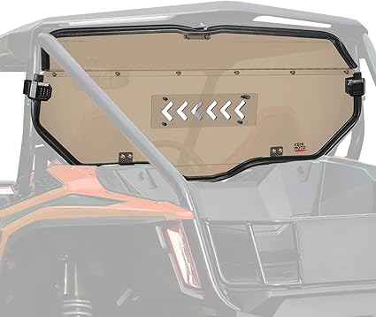 Photo 1 of 
KEMIMOTO 2-IN-1 UTV Sliding-Vent Rear Window Compatible with Talon 1000X 1000R 2019-2025 UV-Proof Heavy Duty PC Material Full Back Window (Tinted)
