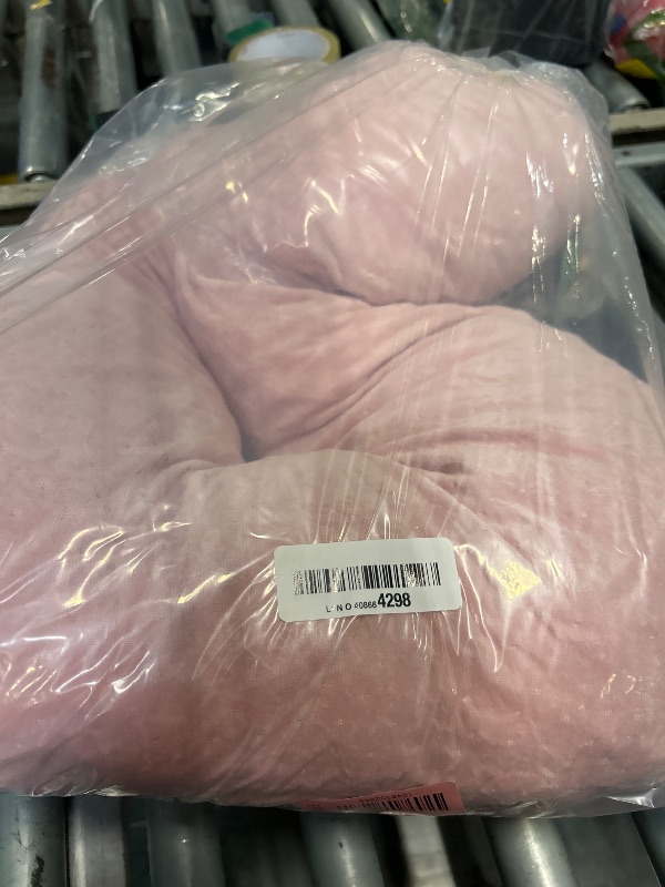 Photo 1 of 1 MIDDLE ONE Car Pillow for Kids, Memory Foam Travel Pillow for Car and Adults, Kid Travel Pillows for Sleeping on Road Trip, Small Body Pillow for Kids (Pink)