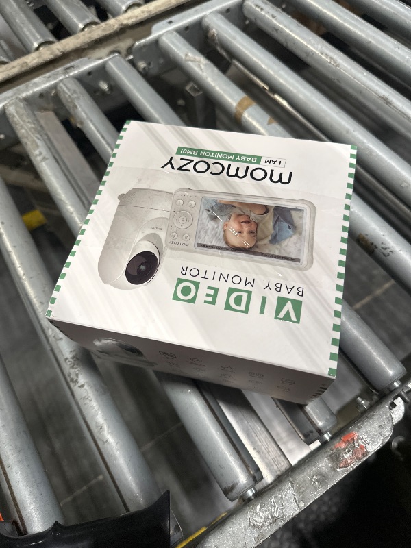 Photo 1 of ***untested ***Momcozy Video Baby Monitor, 1080P 5" HD Baby Monitor with Camera & Wall Mount, Infrared Night Vision, 5000mAh Battery, 2-Way Audio, Temperature Sensor, Lullabies, 960ft Range, Ideal for New Moms, BM01