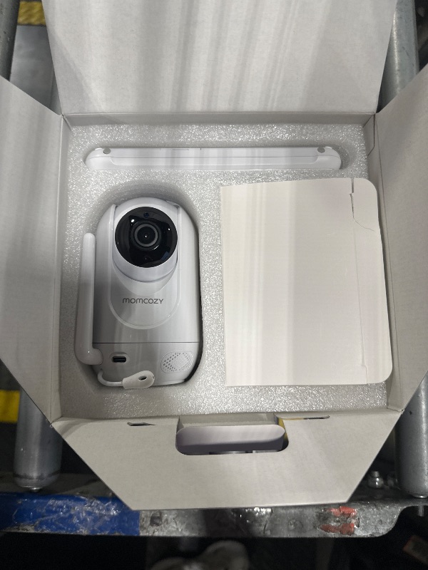 Photo 1 of ***untested ***Momcozy Video Baby Monitor, 1080P 5" HD Baby Monitor with Camera & Wall Mount, Infrared Night Vision, 5000mAh Battery, 2-Way Audio, Temperature Sensor, Lullabies, 960ft Range, Ideal for New Moms, BM01