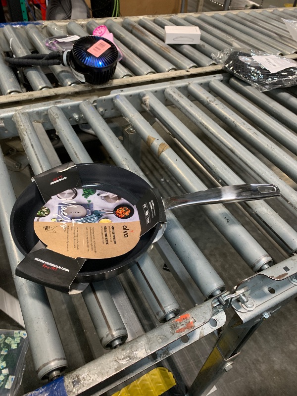 Photo 1 of **DIRTY** Alva Maestro 8” Ceramic Nonstick Frying Pan – PFAS/PFOA/PTFE-Free, Healthy & Toxin-Free Cooking – Recycled Aluminum, Induction & Oven Safe, Superior Heat Distribution