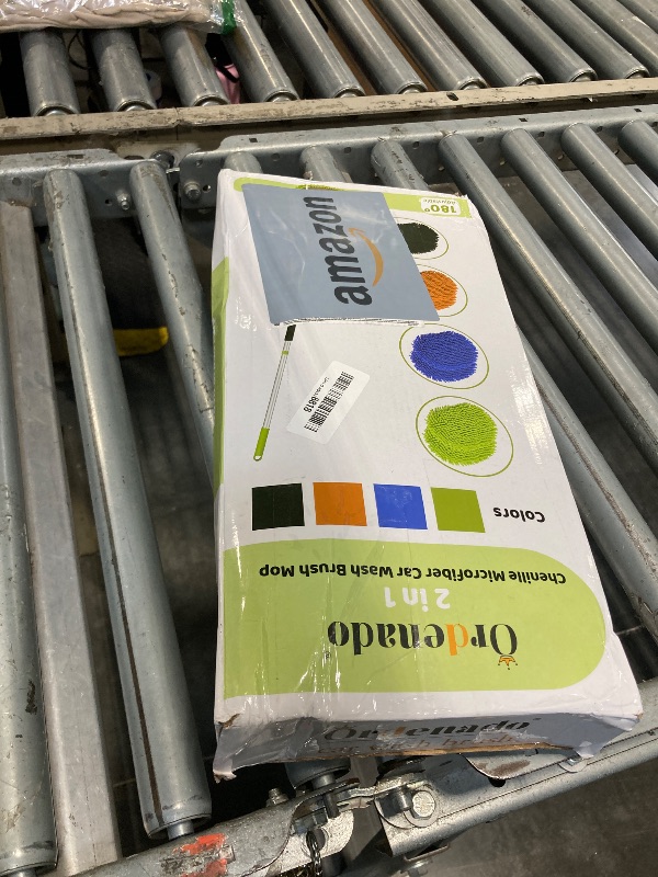 Photo 1 of ***MISSING MOP HEAD**Ordenado 62" Car Wash Brush Kit Mitt Mop Sponge with Long Handle Chenille Microfiber Car Cleaning Brush Kit Supplies Car Washing Mop Kit Car Care Kit of Scratch-Free Replacement Head for Car RV Truck