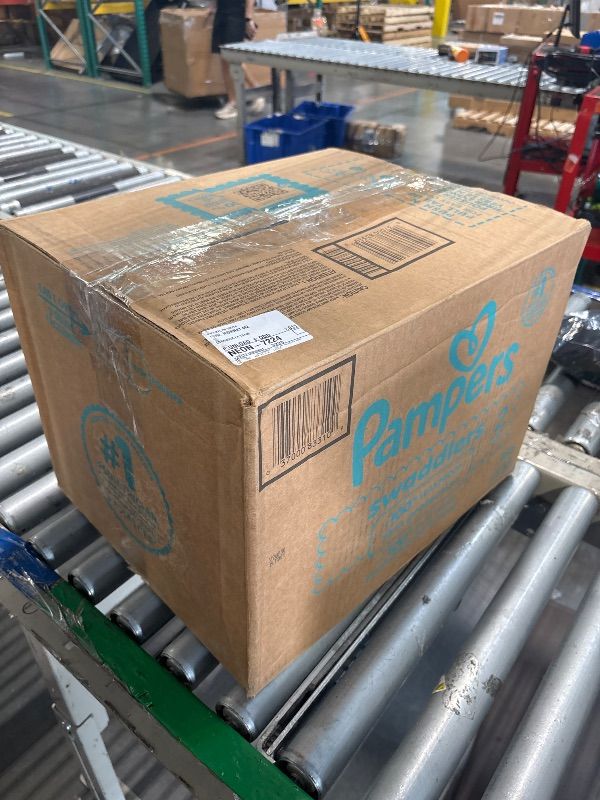 Photo 1 of ***1or 2 diapers are out but rest is intact***Pampers Baby Diapers - Swaddlers - Size 2, 186 Count, Ultra Absorbent Disposable Infant Diaper