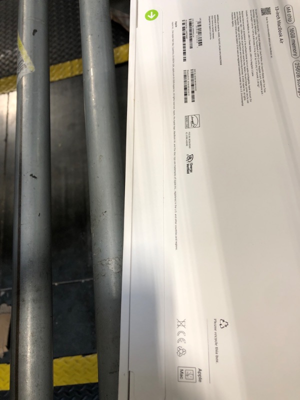 Photo 1 of ***100% New*** Apple 2025 MacBook Air 13-inch Laptop with M4 chip: Built for Apple Intelligence, 13.6-inch Liquid Retina Display, 16GB Unified Memory, 256GB SSD Storage, 12MP Center Stage Camera, Touch ID; Silver