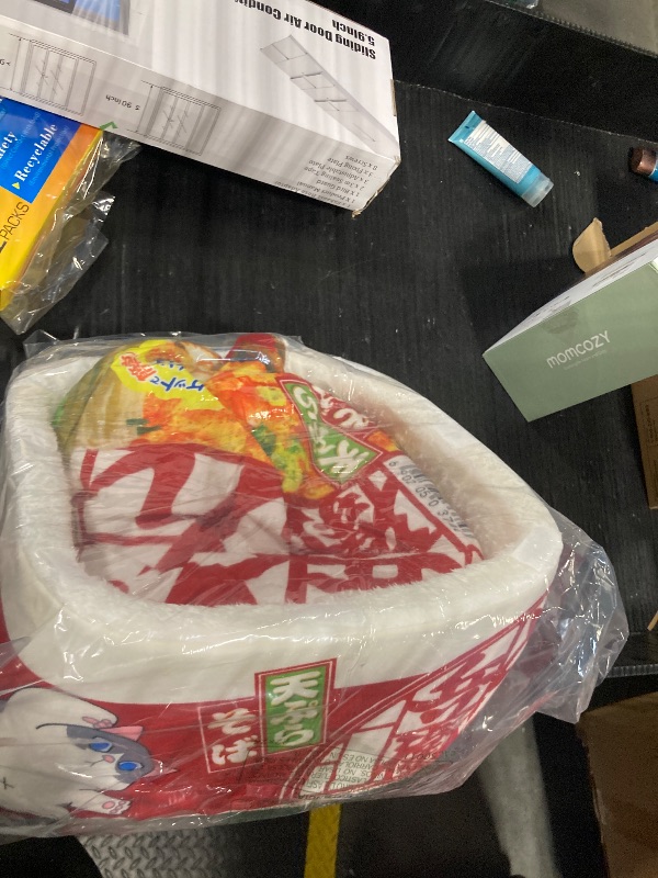 Photo 1 of ?? Ramen Noodle Dog & Cat Bed,Keep Warm and Super Soft Creative Pet Nest for Indoor Cats,Removable Washable Cushion for Small Medium Large Dogs and Cats